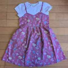 any FAM 花柄 ドッキングワンピース 120cmのサムネイル