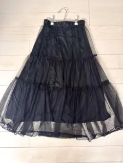 ラブトキシック⭐︎チュールティアードスカート M (150)