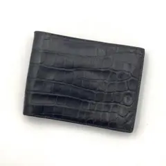 CELINE バイフォールドウォレット / クロコダイル型押しカーフスキン