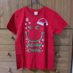 フィットネス　クリスマスTシャツ　スマイル