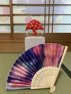 投扇興　的(蝶)のみ　赤