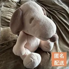 【新品タグ付】SNOOPY スーパーラージぬいぐるみ もこふわ【ブラウンVer】