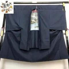 男着物 アンサンブル 本場大島紬 100亀甲 紺鉄色 M-1127 - メルカリ