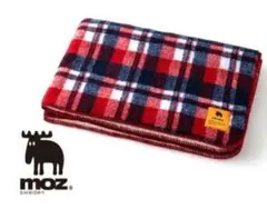 moz　チェックもこもこボア　ブランケット