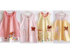 エプロン　くまのがっこう　ジャッキー　学研　キャラクター　シンプル　ナチュラル