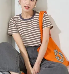 FREAK'S STORE フリークスストアマルチボーダー 半袖 TEE シャツ