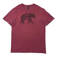 DISTRICT 半袖Tシャツ クルーネック L プリント ロゴ アメリカ古着