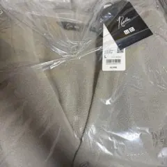 uniqlo Needles ベージュ フリース カーディガン L