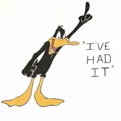ヴィンテージ 90年代 Looney Tunes Daffy Duck Tシャツ