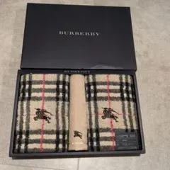 BURBERRYバーバリー ミニテリー＆フェイスタオル セット