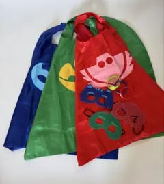 パジャマスク　アウレット　ゲッコー　キャットボーイ　マント　ブレス　マスク　変身