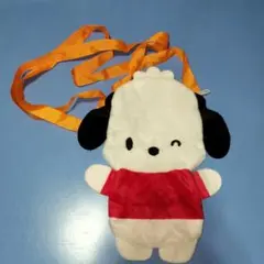 산리오 ポチャッコ はぴだんぶい ぬいぐるみポシェット 파우치