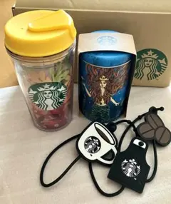 スターバックス★３種セット（レア品！）タンブラー/キャニスター缶/コーヒーバンド