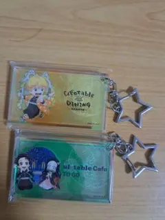 鬼滅の刃ufotableダイニングショップカードデザインオーロラチャーム2023