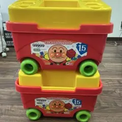 アンパンマン はじめてのブロックワゴン2個セット
