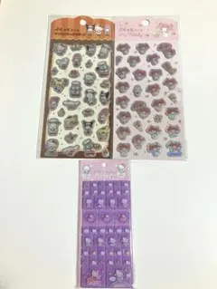 【正規品】サンリオ ハローキティ タイルシール、ぷくっとシールセット