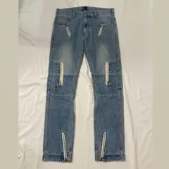 00s archives Facetasm ZIP Denim pantsのサムネイル