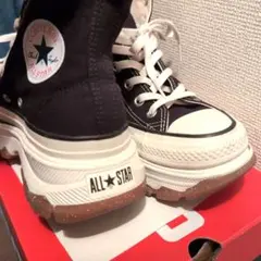 CONVERSE ALL STAR トラック　ウエーブ　ハイ 厚底スニーカー