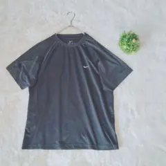ナイキ NIKE DRI-FIT Tシャツ 濃紺 スポーツウェア 大きめ　XXL