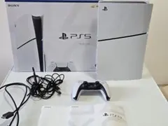 PS5(CFI2000-A1) 本体とコントローラーセット、横置きフット無し