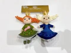 アナと雪の女王　アナエルサぬいぐるみチャーム