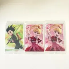 HUNTER×HUNTER カード 3枚セット ゴン ビスケ