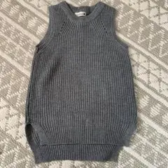 ニットベスト　キッズ　秋冬