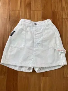 ピンクラテ  ショートパンツ   ミニスカート風  150cm 女の子 黄緑