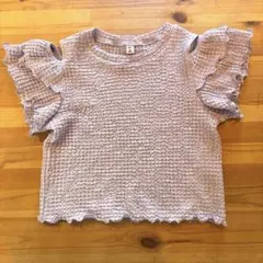 GU キッズ トップス 120cm パープル
