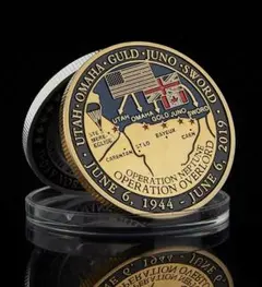 【新品・未使用】ノルマンディー上陸作戦（D-Day）記念コイン　まとめ買い大歓迎のサムネイル