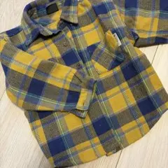 JUNGLE MAC チェックシャツ 95cm
