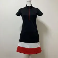 TIGORA ティゴラ　ゴルフウェア　ゴルフ　ワンピース　夏　ブラック　レッドのサムネイル