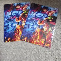 アクションシーンイラスト 2枚セット