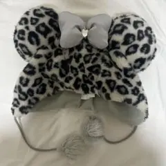 ディズニー　ファンキャップ　ヒョウ柄　Disney