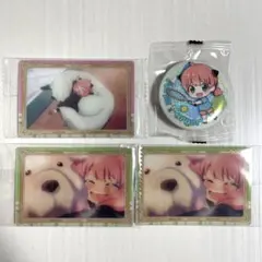 SPY×FAMILY スパイファミリー アーニャ カード バッジ セット