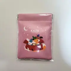 KALDI 　カルディ　クリスマスぱっちんポーチ