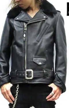 Sacai マンゴ・トムソン レザージャケット コラボ、サイズ2 - メルカリ