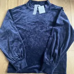 Zenon Tree ダークブルー ハイネック L フリース