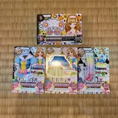 アイカツ 4枚セット レア Aurora Fantasy 姫里マリア