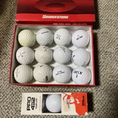 ゴルフボール 新品と中古混合 15個セット