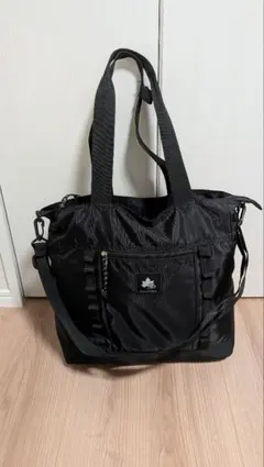 ​【美品】ロゴスパーク 2wayトートバッグ ブラック 27077