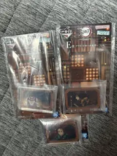 一番くじ　鬼滅の刃アクリッツキーホルダー 3個セット