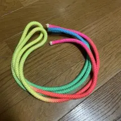 ほぼ新品　コスモスポーツクラブ　幼児用2.2m レインボーなわとび　縄跳び
