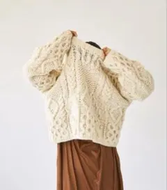 新品 TODAYFUL Pattern Hand Knit パターンハンドニット