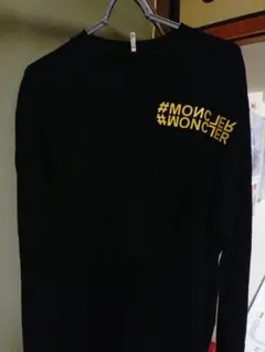 新品同様☆ モンクレール グルノーブル ブラック M 長袖Tシャツ 5S584