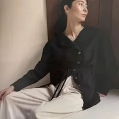 スタニングルアー　waltz Vネックシャツ　ブラック　サイズ1のサムネイル