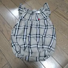 POLO Baby 　チェック柄ロンパース 70