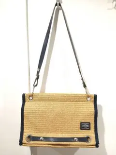 ポーターガール PORTER マルシェサック カゴバッグ トートバッグ A4可
