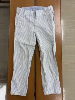 ストライプ スリムフィット パンツ　プチバトー95