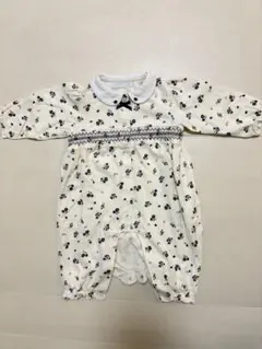 BeBe 花柄ロンパース　80cmのサムネイル